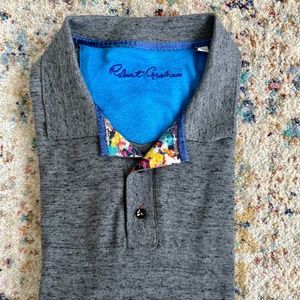 Robert Graham 2XL Classic Fit Short Sleeve Polo Shirt